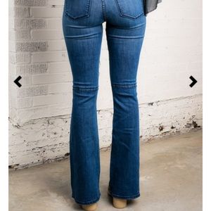 02 denim flare jeans